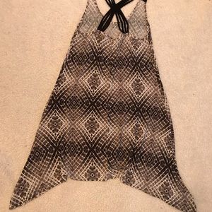 Portacruz L diamond pattern racer back stretchy